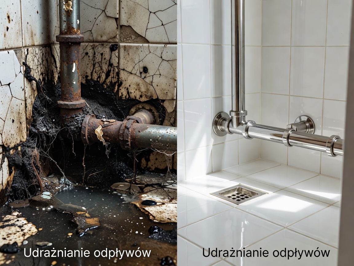 Wymianę i montaż baterii - umywalkowej, ściennej, panelu prysznicowego Warszawa – realizacja 3